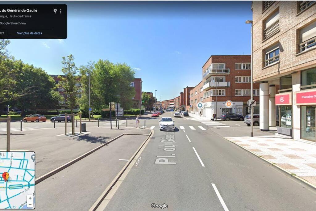 Grande Chambre Dans Loft A Deux Pas De La Plage Dunkirk Kültér fotó